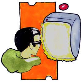 Scooter Boy<FONT SIZE=1>(TM)</FONT><FONT SIZE=3>(TM)</FONT> and a 2-way TV